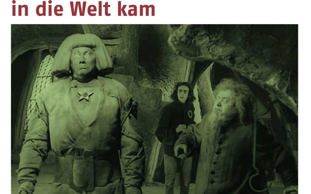 „Der Golem. Wie er in die Welt kam“